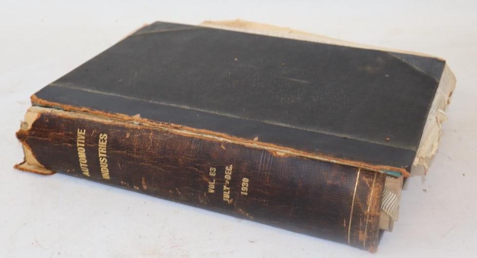 Automotive Industries The Automobile Volume 63 1930 Reference Book (1 of 2)