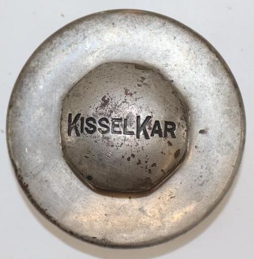 Kissel Kar Threaded Automobile Hubcap (1 of 2)