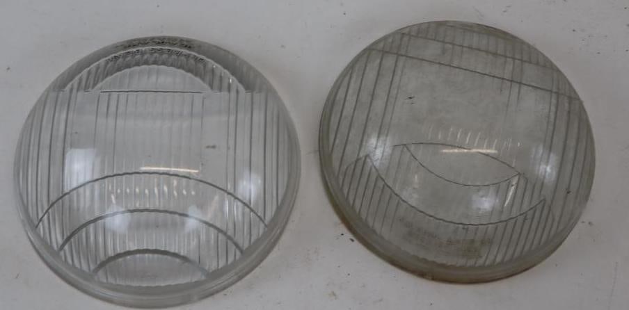 Pair of Depress Beam Head Lamp Lenses (1 of 4)