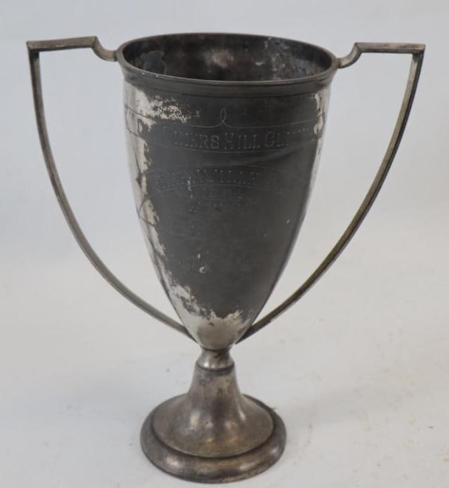 1924 Old Timers Hill Climb Trophy Won By 1907 Oakland: 9" x 5.50" x 11.50"
