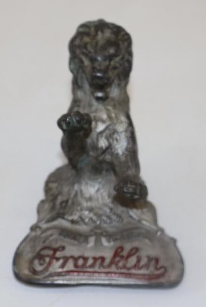1924 Franklin Lion Automobile Radiator Mascot Hood Ornament (1 of 4)