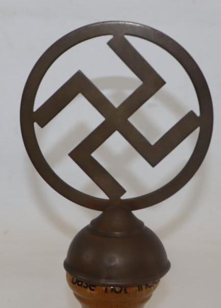 German WWII Automobile Radiator Mascot Hood Ornament (1 of 3)