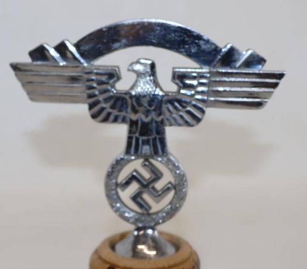 German National Motor Corps Automobile Radiator Mascot Hood Ornament (1 of 3)