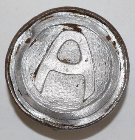 A Threaded Automobile Hubcap: 2" diameter