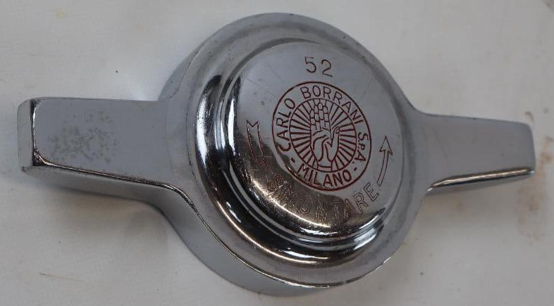 Carlo Borrani Threaded Knock-Off Automobile Hubcap (1 of 2)