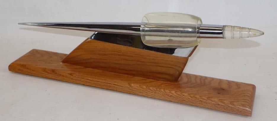 1950 Kaiser Frazer Automobile Radiator Mascot Hood Ornament (1 of 3)