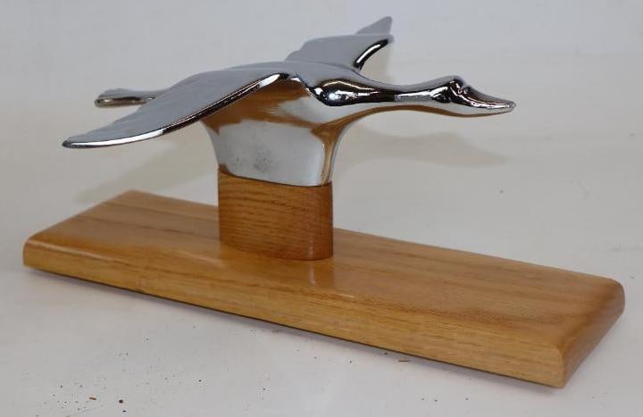 Flying Goose Aftermarket Automobile Radiator Mascot Hood Ornament (1 of 3)