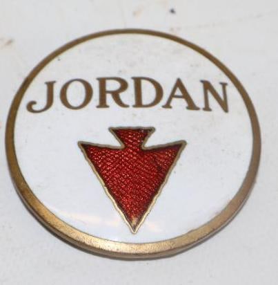 1916-1928 Jordan Motor Car Co. Cleveland, Oh Jordan Automobile Radiator Emblem (1 of 2)