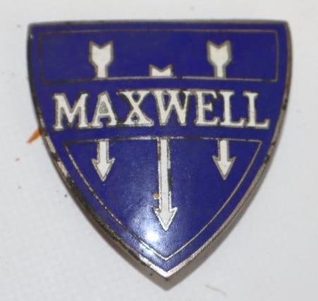 1922-1925 Maxwell Automobile Radiator Emblem (1 of 2)