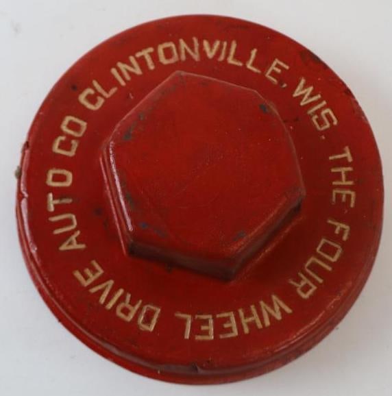 The 4 Wheel Drive Truck Threaded Automobile Hubcap (1 of 2)