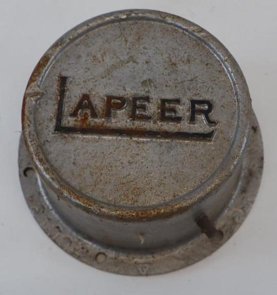 Lapeer Truck Cast Iron Automobile Hubcap (1 of 2)