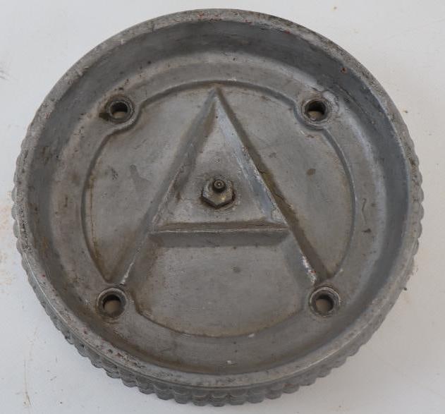 Embossed Atkinson Truck Cast Automobile Hubcap (1 of 2)
