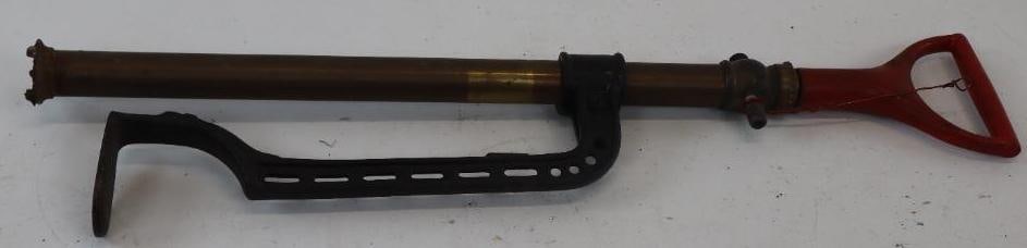 Single Cylinder Brass Hand Tire Pump (1 of 3)