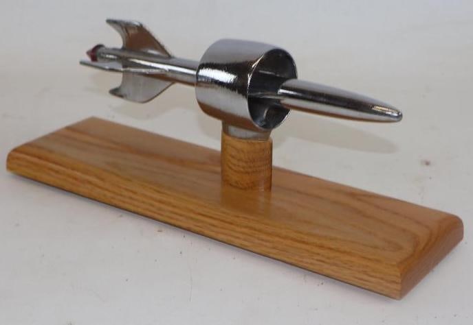 1946 Ford Rocket  Automobile Radiator Mascot Hood Ornament (1 of 3)