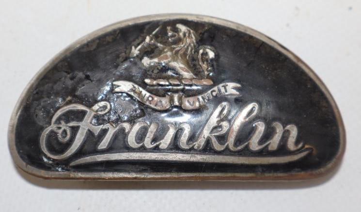 1923-1924 Franklin Motor Car Co Radiator Emblem Badge (1 of 2)