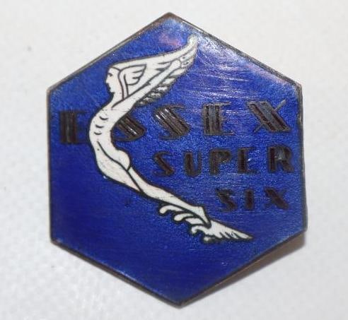 1928 Essex Super Six Radiator Emblem Badge (1 of 2)