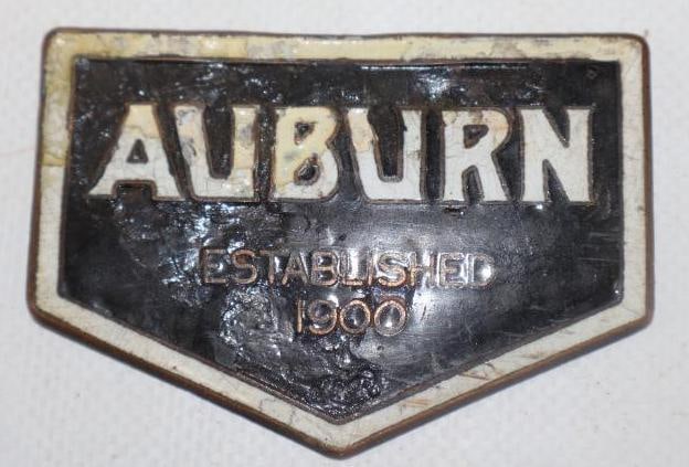 1924-1930 Auburn Motor Car Co Radiator Emblem Badge (1 of 2)