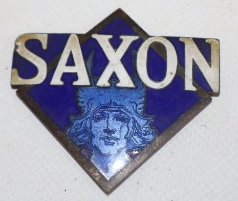 1914-1917 Saxon Motor Car Co Radiator Emblem Badge (1 of 2)