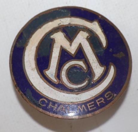 1918-1920 Chalmers Motor Car Co Radiator Emblem Badge (1 of 2)