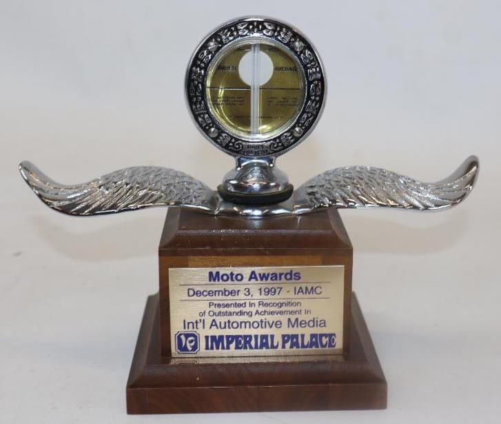 Imperial Palace International Automotive Media Motometer Award (1 of 3)