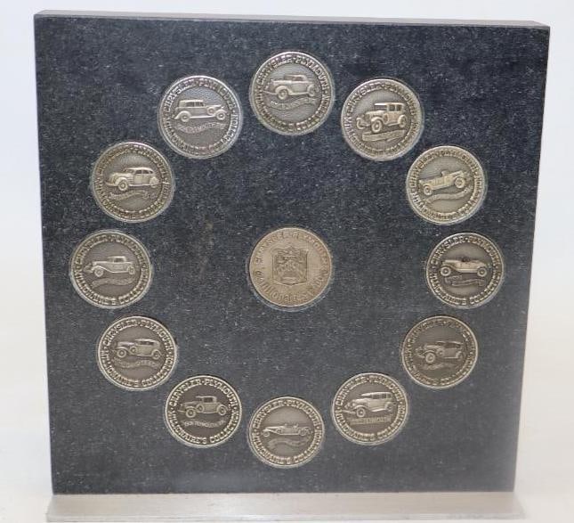 Chrysler Plymouth Millionaires Club Advertising Desk Plaque (1 of 4)