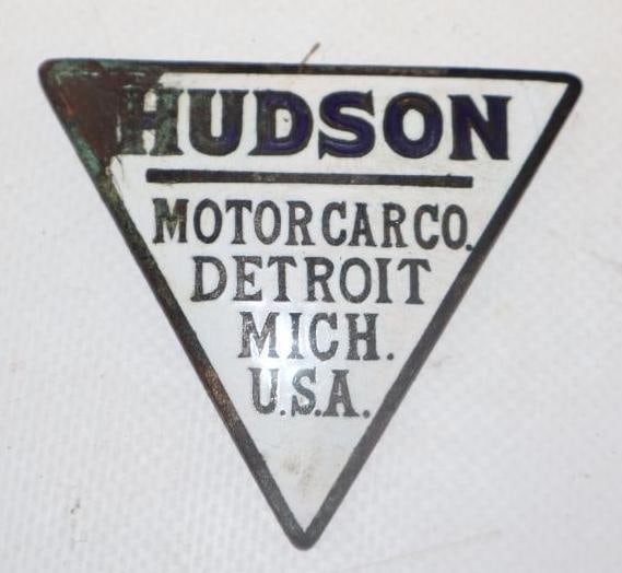 Hudson Automobile Radiator Emblem (1 of 2)
