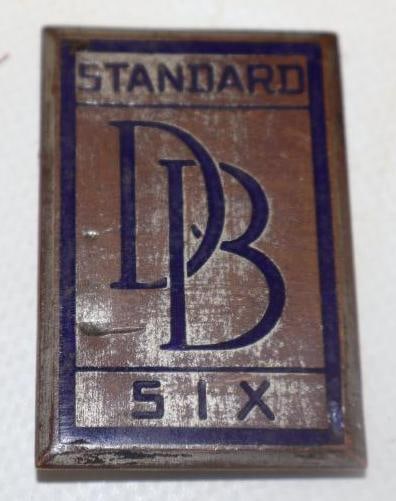 1928-1929 Dodge Brothers Standard Six Radiator Emblem Badge (1 of 2)