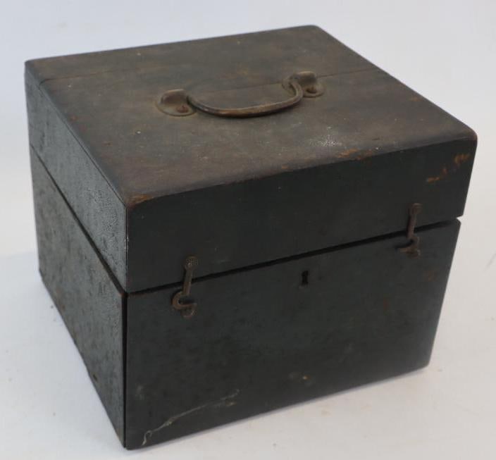 Portable  Morris Code Field Switch Board In Wooden Box (1 of 4)