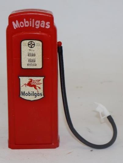 Mobilgas Advertising Plastic Coin Bank: 1.5''x1''x4.5''