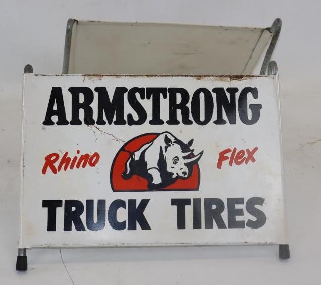 Armstrong Rhino Flex Truck Tires Advertising Tire Stand Display (1 of 4)