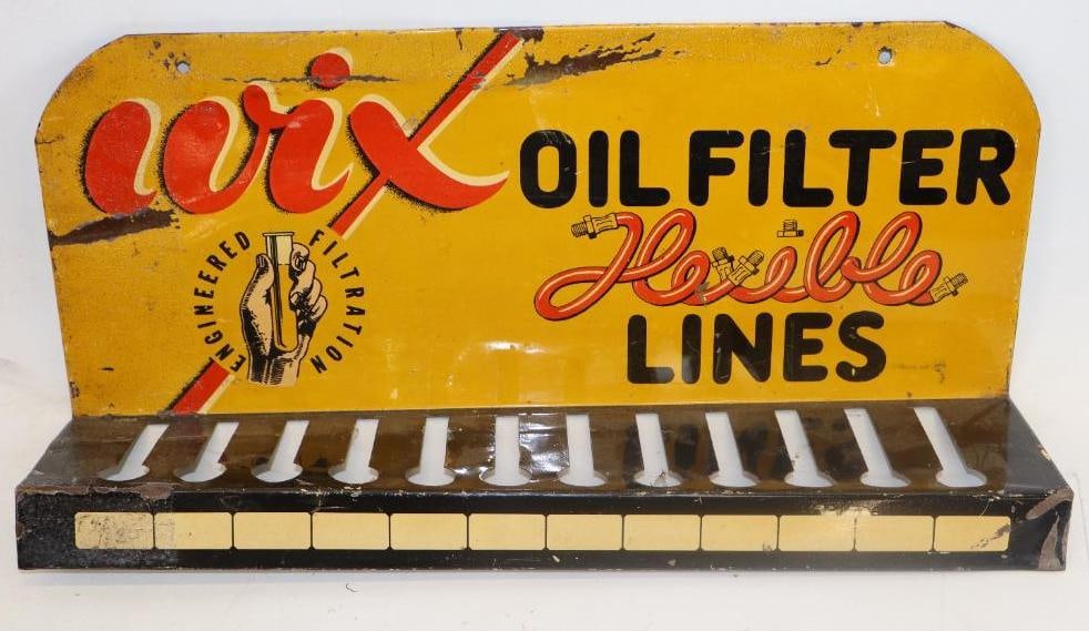 Wix Oil Filter Flexible Line Hanging Advertising Display (1 of 2)