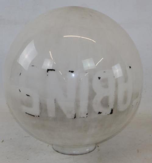 Painted Cabins Advertising Outdoor Light Globe (1 of 3)