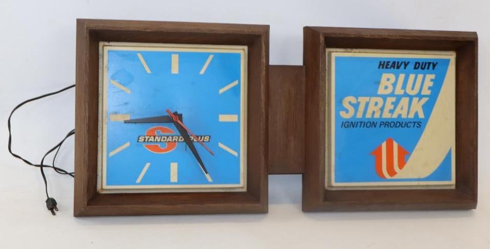 Heavy Duty Blue Streak Ignition Products Standard Plus Light Up Sign and Clock (1 of 4)