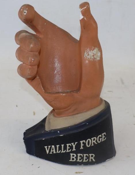 Valley Forge Beer Chalkware Advertising Display (1 of 4)