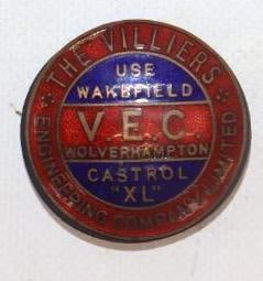 Wakefield Castrol XL Cloisonne Hat Badge (1 of 2)