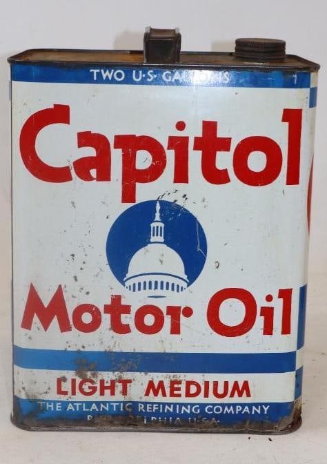 Atlantic Capital 2 Gallon Oil Can: Rust around bottom edge