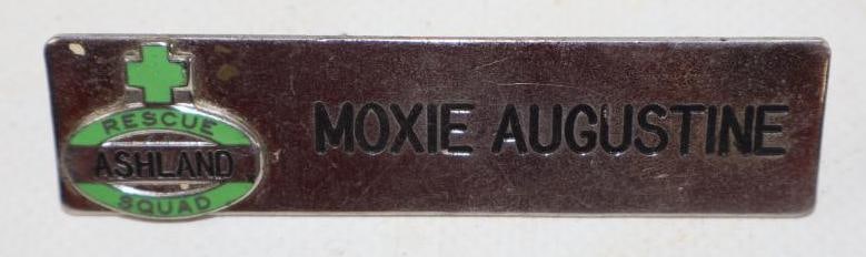Ashland Rescue Squad Advertising Name Tag: 3" x .75"