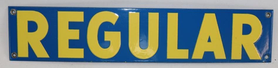 Deep Rock Regular Porcelain Gas Pump Plate (1 of 2)