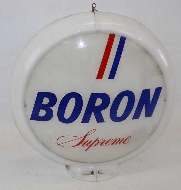 13.5" Sohio Boron Supreme Gas Pump Globe Lense (1 of 4)