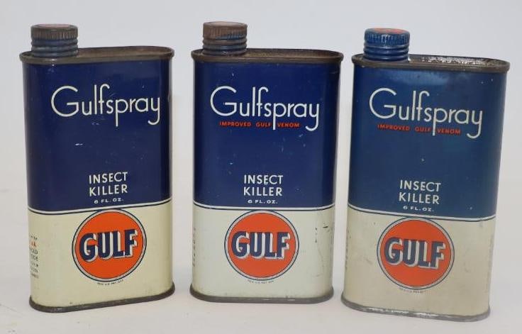 Group of 3 Gulfspray Insect Killer Cans (1 of 2)
