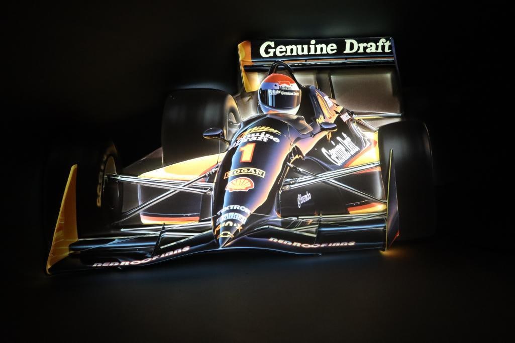 Miller Genuine Draft, Marlboro, and Shell Formula One Racing Light Up Display Sign (1 of 3)