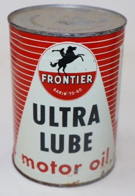 Frontier Ultra Lube Metal 1 Quart Oil Can (1 of 4)
