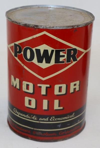 Mid-continent Diamond Power Metal 1 Quart Oil Can (1 of 4)