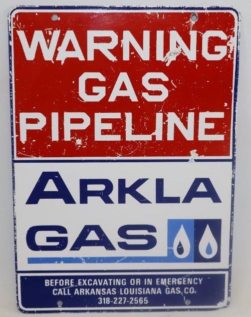 Arkla Gas Double Sided Hanging Sign (1 of 4)