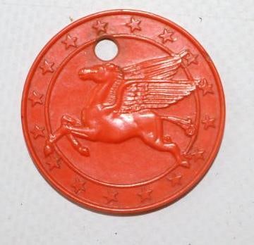 Group of 7 Mobilgas Tokens (1 of 3)