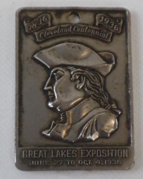 1936 Great Lakes Expedition Advertising Medallions (1 of 2)