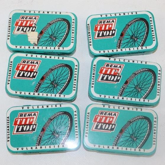 Group of 6 Rema Tip Top Bicycle Repair Patch Kits (1 of 3)