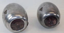 Pair Of Edmonds and Jones E&J Type 20 Aftermarket Accessory Headlights