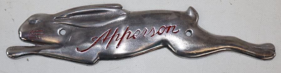 Apperson Recast Name Plate Emblem Badge (1 of 2)