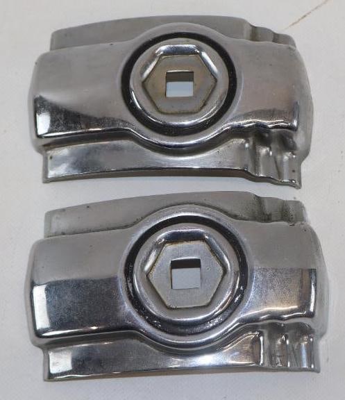 Group of 2 Packard 1940's Front Bumper Guards (1 of 2)